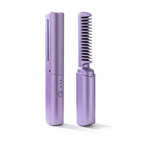 Prancha de Cabelo Portátil Sem Fio Mini para Viagem