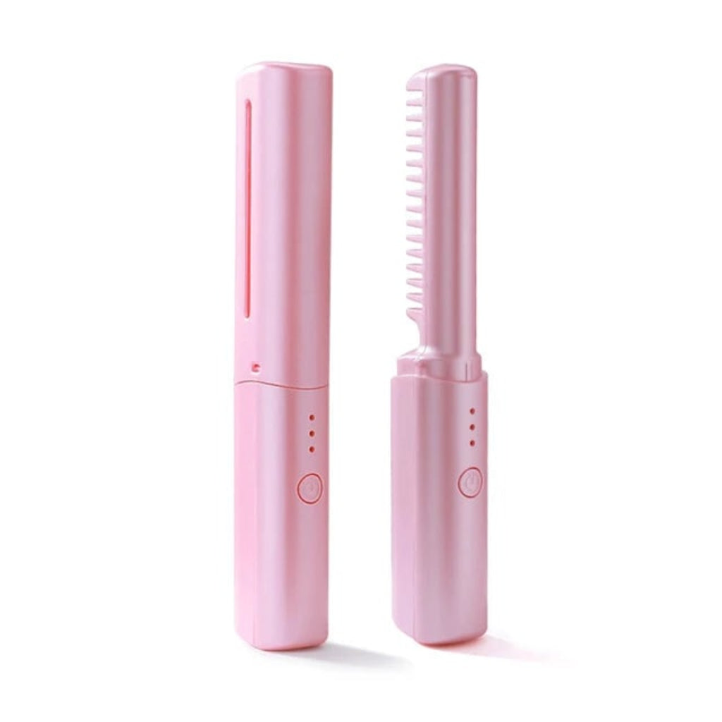 Prancha de Cabelo Portátil Sem Fio Mini para Viagem