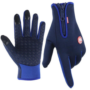 Luvas Térmicas Ultrafinas - Luvas de Fleece de Inverno Unissex com Tela Sensível ao Toque