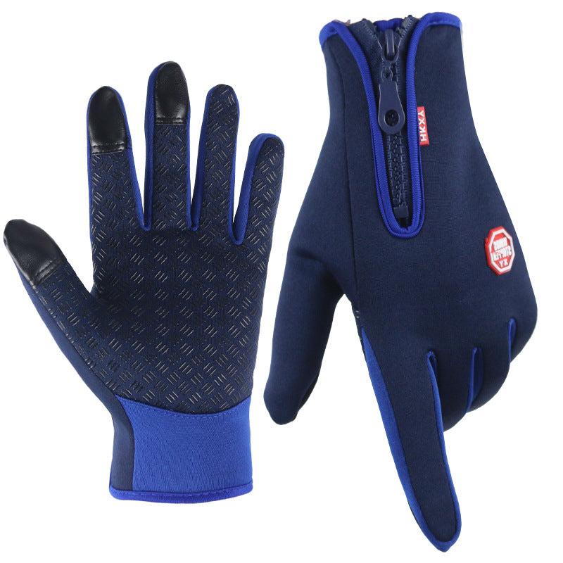 Luvas Térmicas Ultrafinas - Luvas de Fleece de Inverno Unissex com Tela Sensível ao Toque