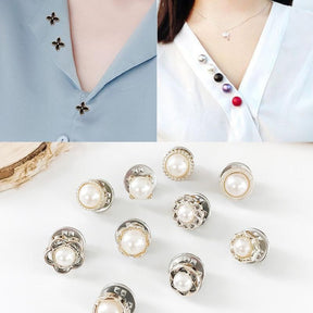 Conjunto Elegante de Broches Decorativos Acessórios para Roupas