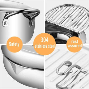 Deep Fryer Kitchen Appliance Temperature Control System