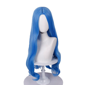 Conjunto de Fantasia de Princesa Degradê Azul
