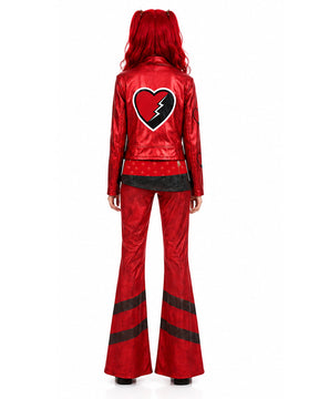 Red Heart-Themed Princess Costume Set