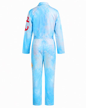 Conjunto de Fantasia de Marinheiro Azul para Adultos e Crianças