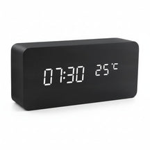 Digital Alarm Clock Modern Design Multi Function Display