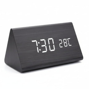 Digital Alarm Clock Modern Design Multi Function Display