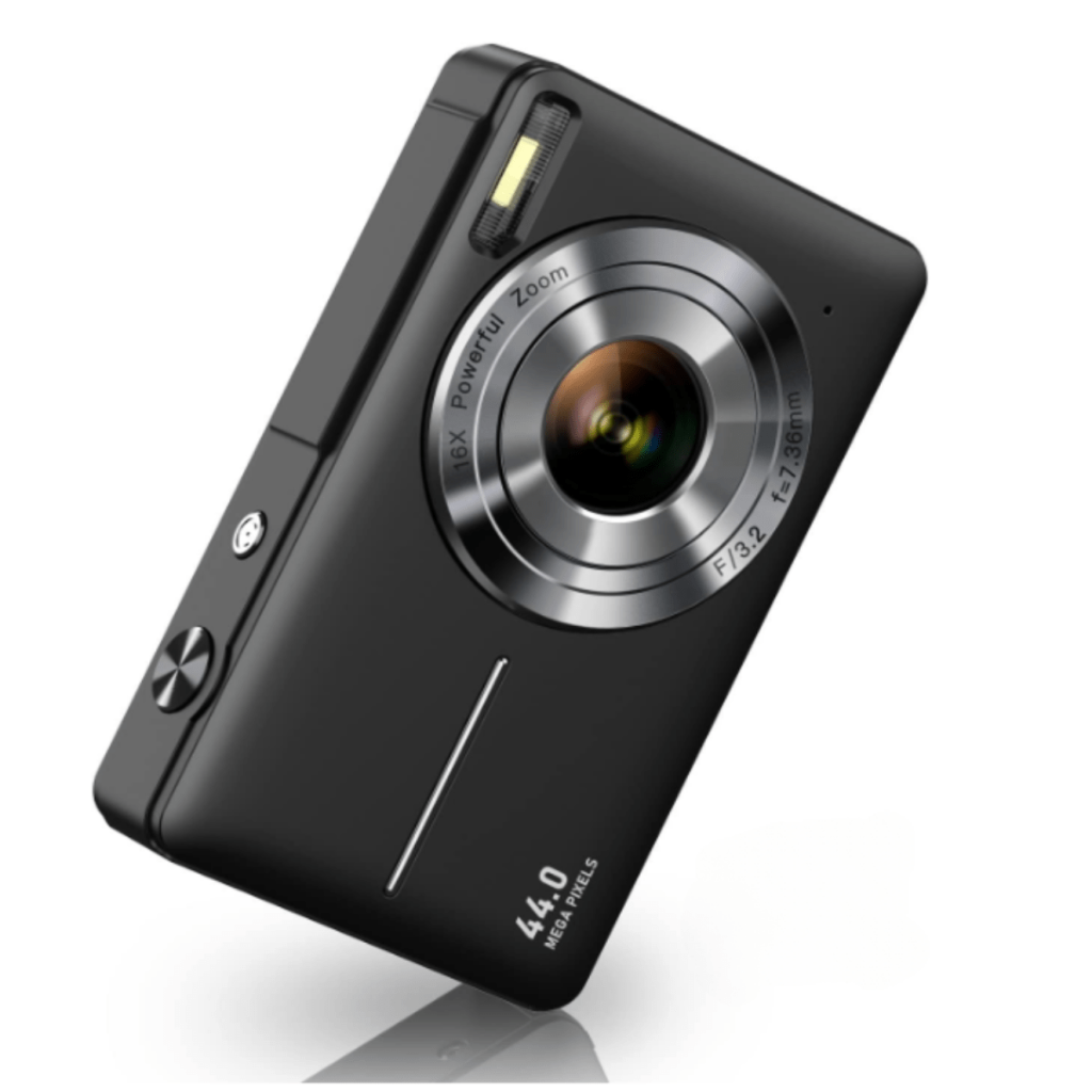 Câmera Digital Vintage Compacta Lente Lcd Portátil