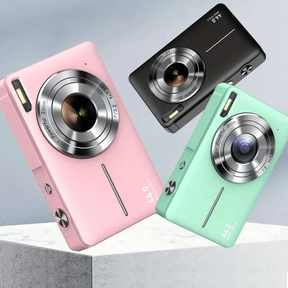 Câmera Digital Vintage Compacta Lente Lcd Portátil
