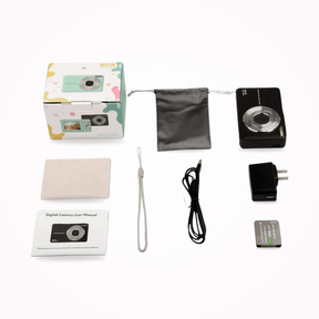 Câmera Digital Vintage Compacta Lente Lcd Portátil