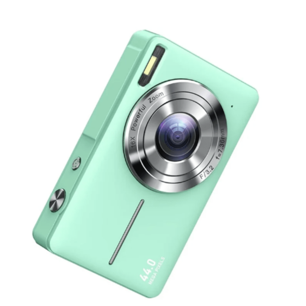 Câmera Digital Vintage Compacta Lente Lcd Portátil