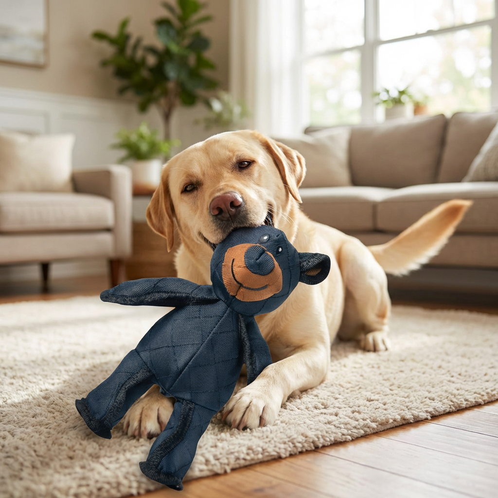 Brinquedo de Morder para Cães - Corda de Guerra Interativa e Resistente