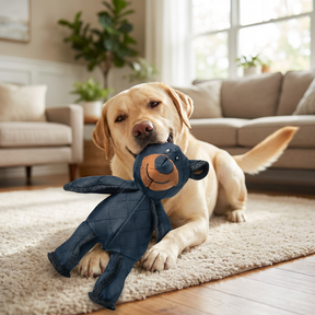 Brinquedo de Morder para Cães - Corda de Guerra Interativa e Resistente