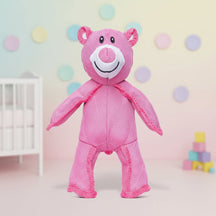 Brinquedo de Pelúcia Durável e Interativo em Formato de Urso para Cães