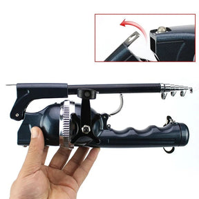 Vara de Pesca Telescópica 134 cm – Molinete Integrado e Design Portátil