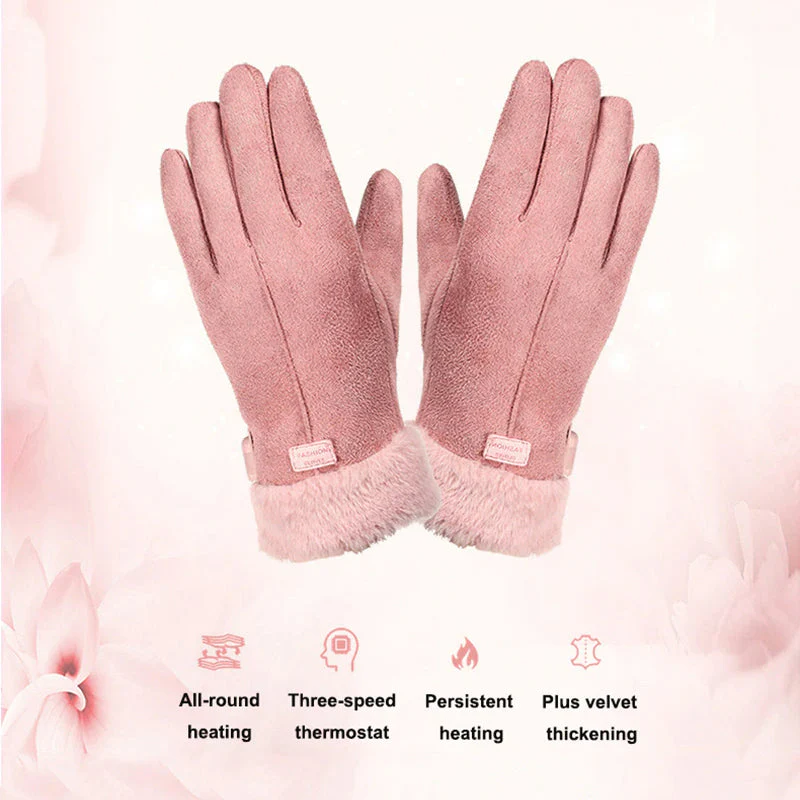 Luvas de Inverno Femininas – Touchscreen, Quentes, Macias e com Forro Térmico