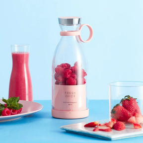 Portable Blender Bottle 420ml – Cordless USB Rechargeable & Fresh Smoothies Fast