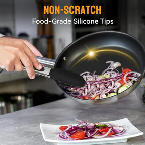 Pinças de Silicone para Cozinha (Conjunto de 3 peças)