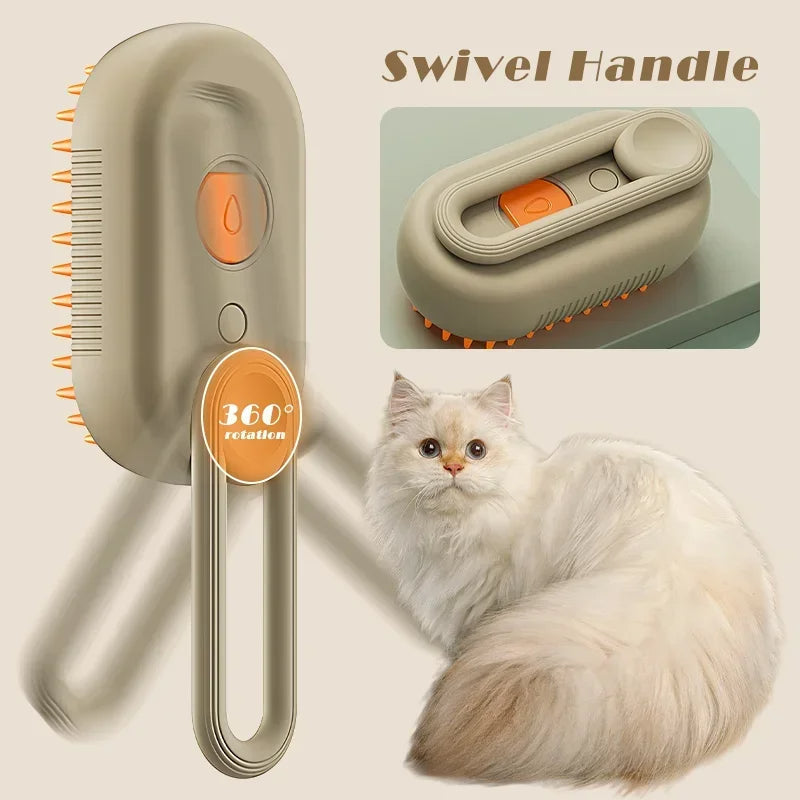 Escova de Vapor 3 em 1 para Pets