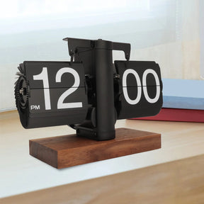 Relógio Flip Retrô para Decoração de Casa e Escritório