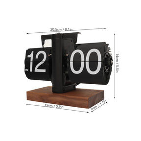 Relógio Flip Retrô para Decoração de Casa e Escritório