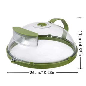 Microwave Food Cover with Water Steamer