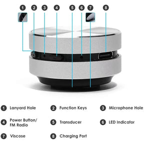 Alto-falante Bluetooth de condução óssea
