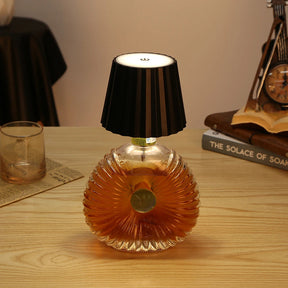 Luminária de Mesa de Garrafa de Vinho