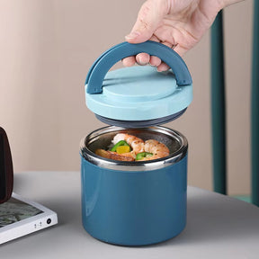 Pote Térmico de Aço Inoxidável – À Prova de Vazamentos, 630ml ou 1000ml & Livre de BPA