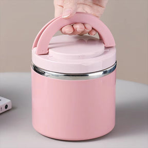 Pote Térmico de Aço Inoxidável – À Prova de Vazamentos, 630ml ou 1000ml & Livre de BPA