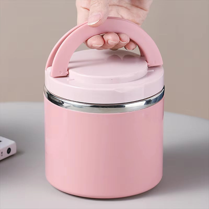 Pote Térmico de Aço Inoxidável – À Prova de Vazamentos, 630ml ou 1000ml & Livre de BPA