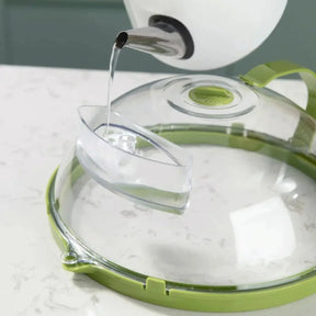Microwave Food Cover with Water Steamer