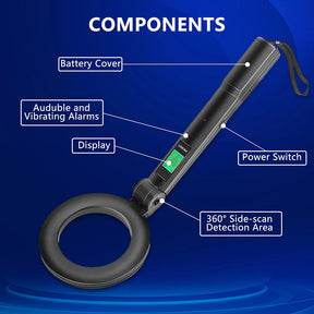 High-Sensitivity Handheld Metal Detector