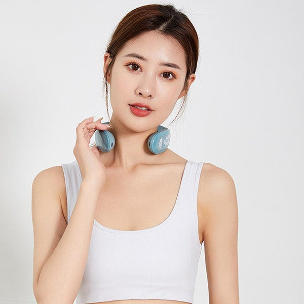 Massageador EMS de Pontos de Acupuntura para Linfática Cervical