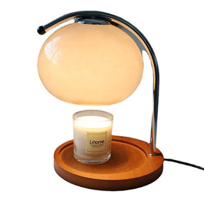 Luminária Aquecedora de Velas de Vidro Retrô