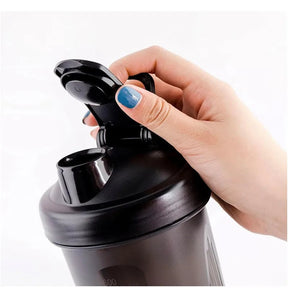 Coqueteleira de 600ml à prova de vazamentos com mixer