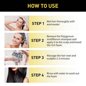 Black Hair Shampoo Dye