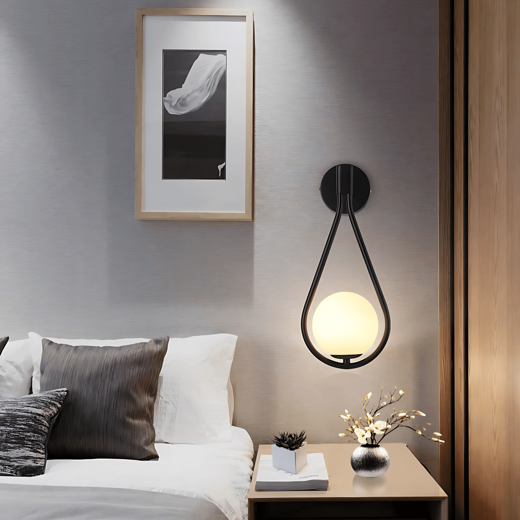 Droplet Wall Light | Modern Teardrop Wall Lamp