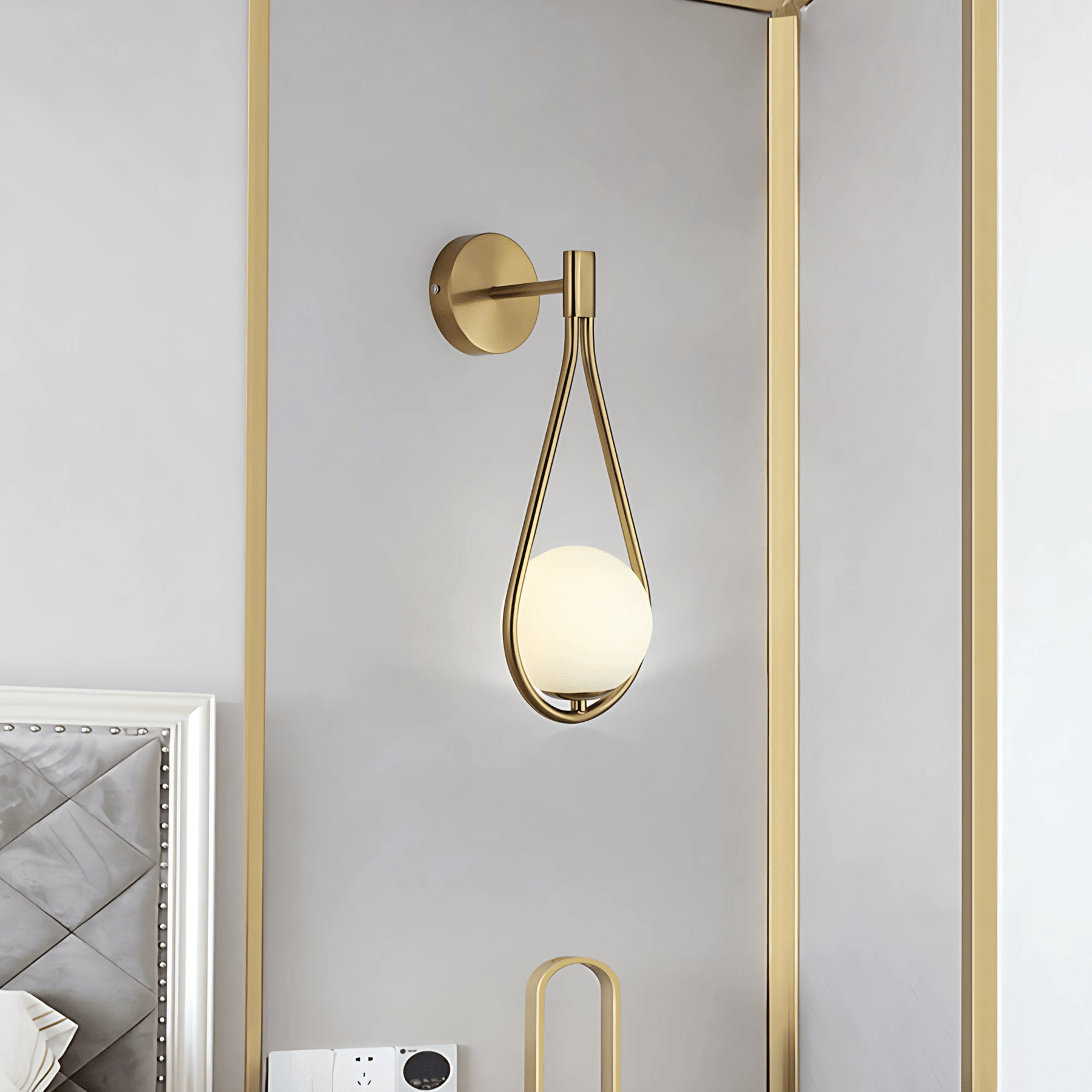 Droplet Wall Light | Modern Teardrop Wall Lamp
