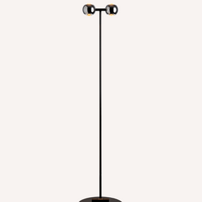 Dual Head Floor Lamp Modern Contemporary Adjustable Arch