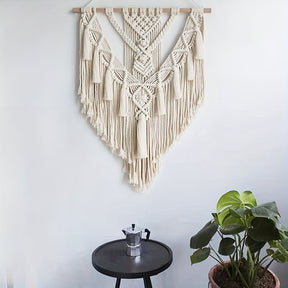 Bohemian Macrame Wall Hanging | Handcrafted Woven Tapestry