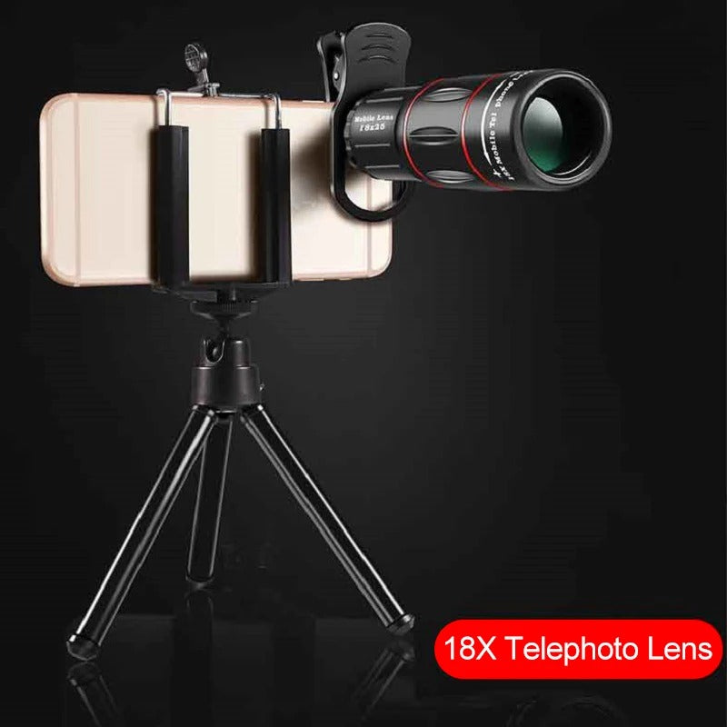 Lente telescópica para iPhone