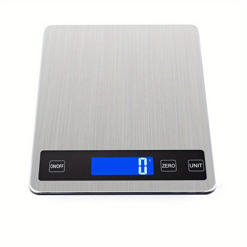 Balança de Cozinha Digital de 15kg | Balança de Precisão para Alimentos Recarregável via USB