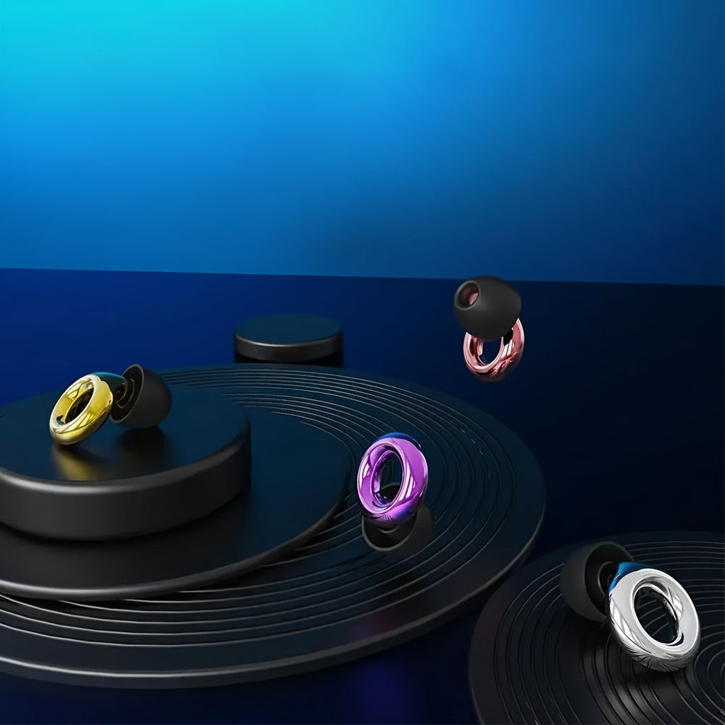 Protetores Auriculares de Silicone Reutilizáveis com Cancelamento de Ruído para Dormir