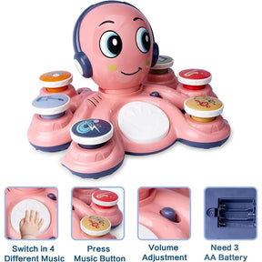 Conjunto de Brinquedos Educativos Divertidos e Musicais