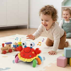 Brinquedo Educativo Caranguejo Musical Interativo de Atividades