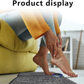 Dispositivo Massageador de Pés EMS para Relaxamento e Alívio da Dor