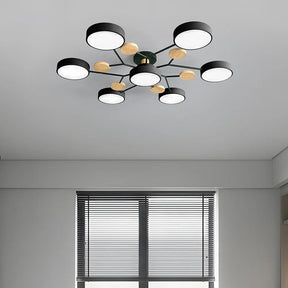 Lustre LED de Teto Semi Embutido com Eficiência Energética