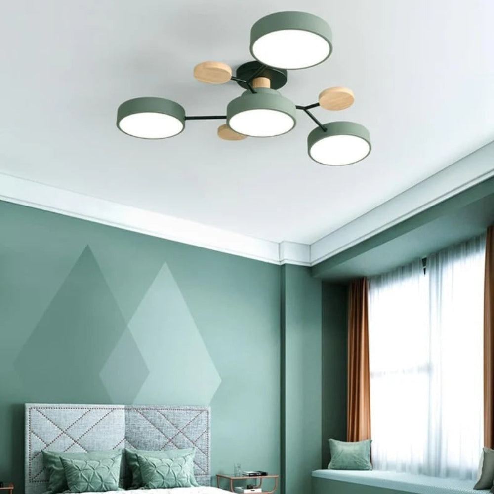 Lustre LED de Teto Semi Embutido com Eficiência Energética