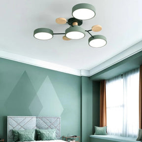Lustre LED de Teto Semi Embutido com Eficiência Energética